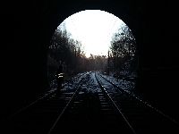 Pomiar warunków geometrycznych tunelu kolejowego w Wojanowie